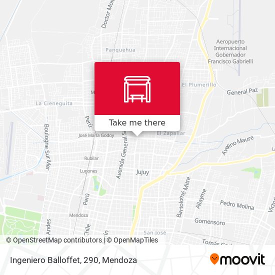Mapa de Ingeniero Balloffet, 290