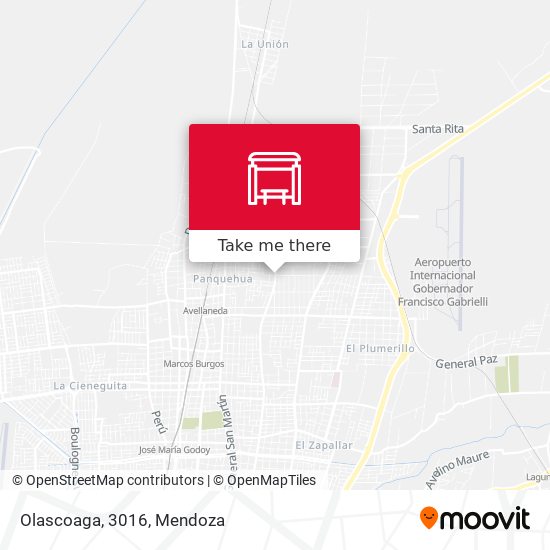 Olascoaga, 3016 map