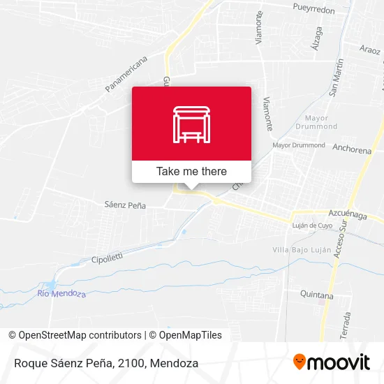 Roque Sáenz Peña, 2100 map