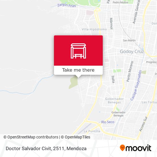 Doctor Salvador Civit, 2511 map