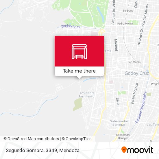 Mapa de Segundo Sombra, 3349