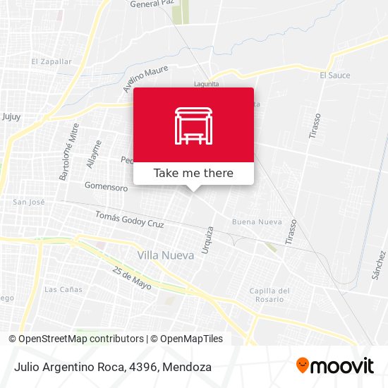 Julio Argentino Roca, 4396 map