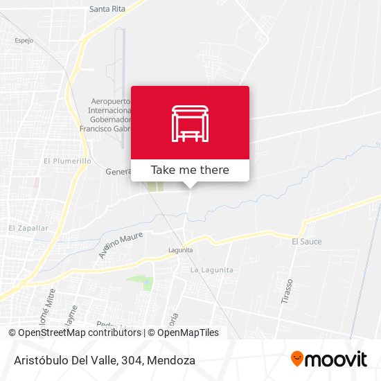 Aristóbulo Del Valle, 304 map