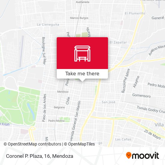 Coronel P. Plaza, 16 map