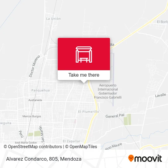 Alvarez Condarco, 805 map