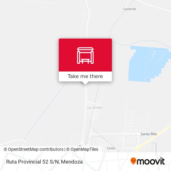 Mapa de Ruta Provincial 52 S/N