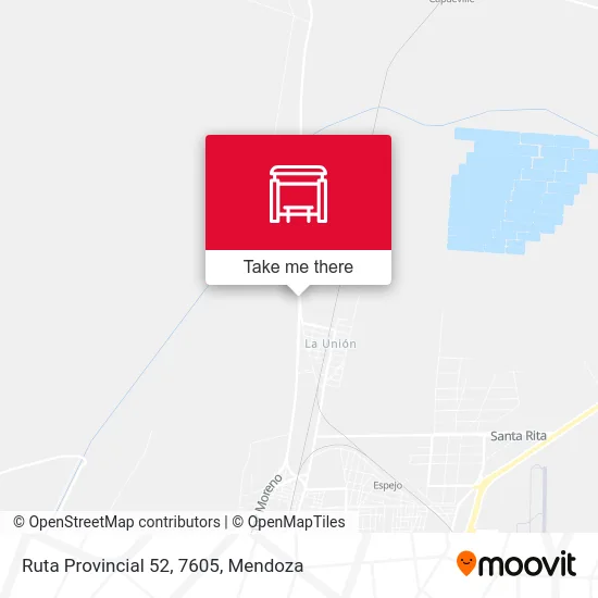 Ruta Provincial 52, 7605 map