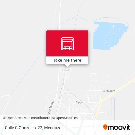 Mapa de Calle C Gonzales, 22