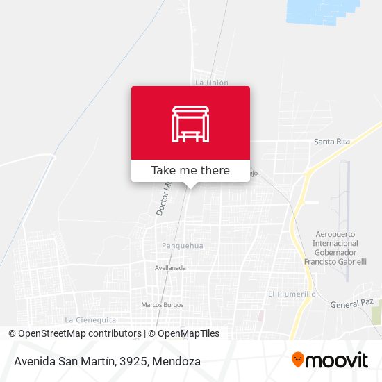 Avenida San Martín, 3925 map
