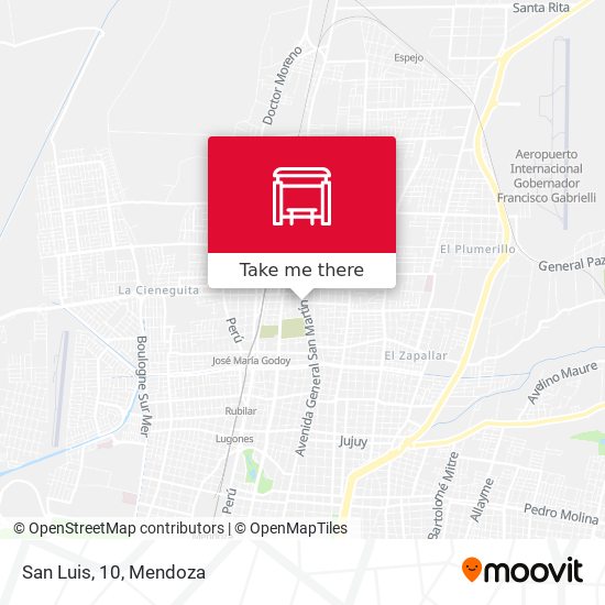 Mapa de San Luis, 10
