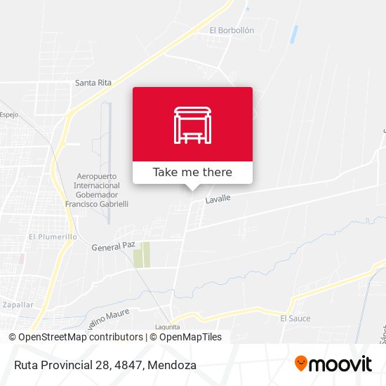 Ruta Provincial 28, 4847 map