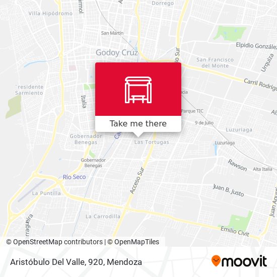 Aristóbulo Del Valle, 920 map