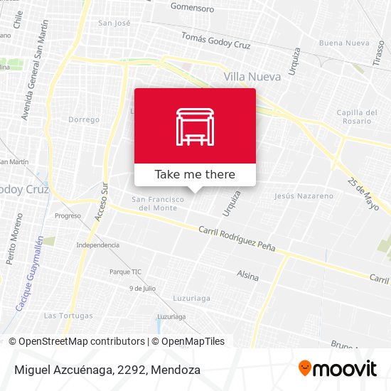 Mapa de Miguel Azcuénaga, 2292