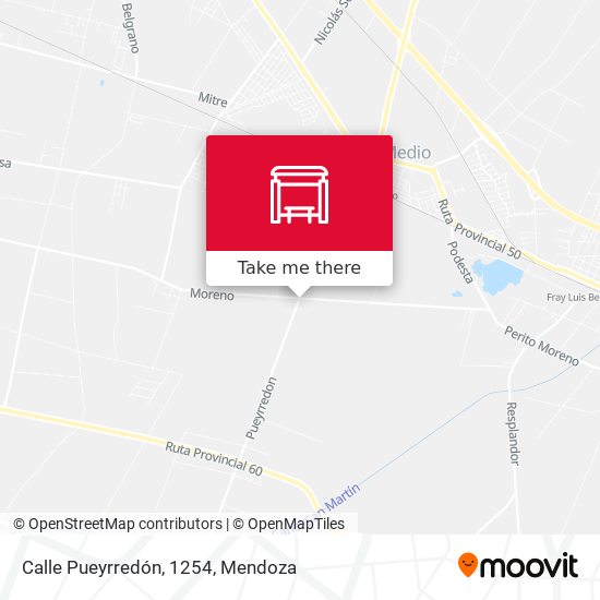 Calle Pueyrredón, 1254 map