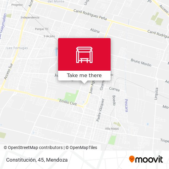 Mapa de Constitución, 45