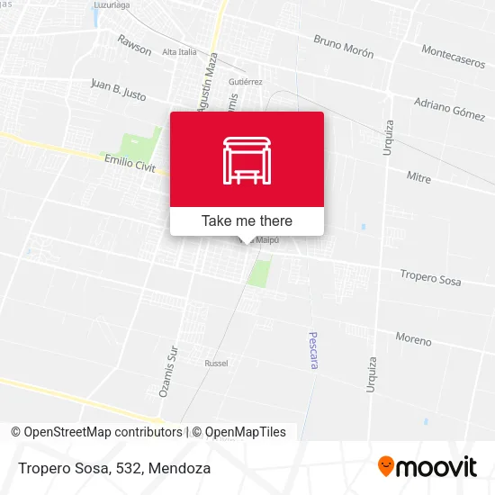 Tropero Sosa, 532 map