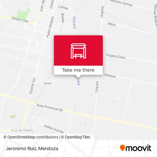 Jerónimo Ruíz map