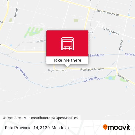 Ruta Provincial 14, 3120 map