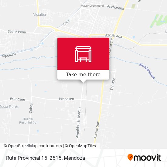 Ruta Provincial 15, 2515 map