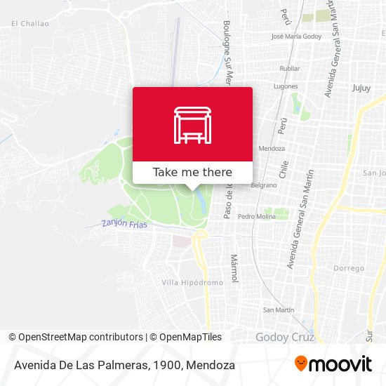 Avenida De Las Palmeras, 1900 map