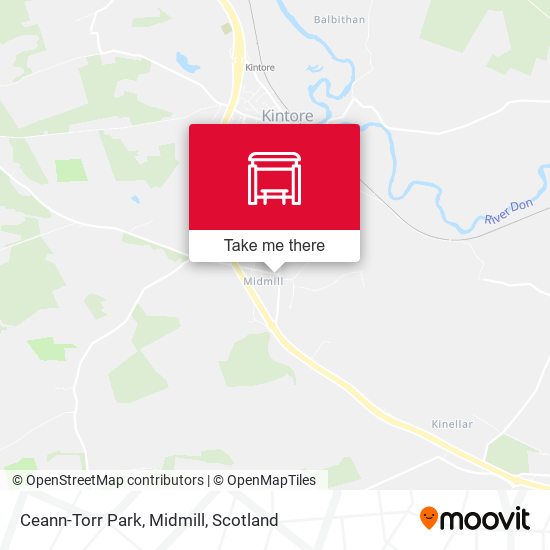 Ceann-Torr Park, Midmill map