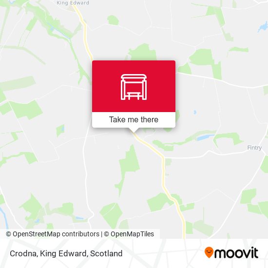 Crodna, King Edward map