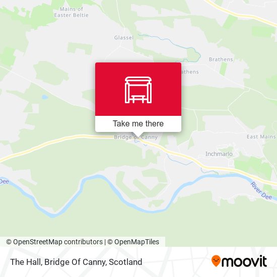 The Hall, Bridge Of Canny map