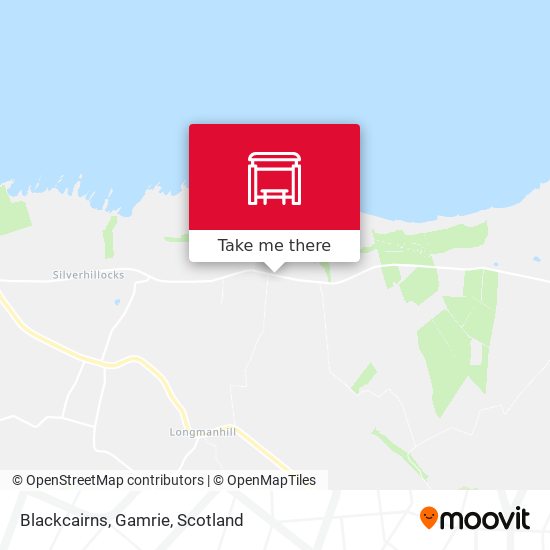 Blackcairns, Gamrie map