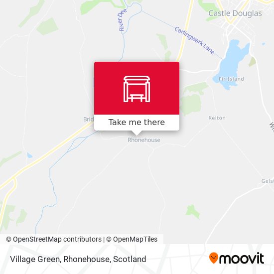 Village Green, Rhonehouse map