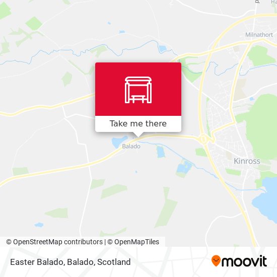 Easter Balado, Balado map