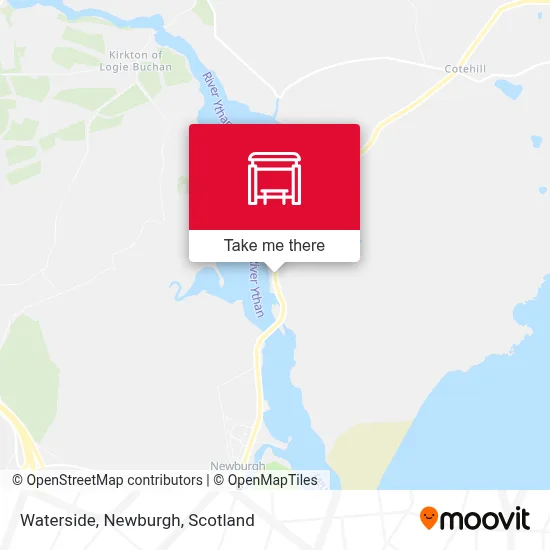 Waterside, Newburgh map