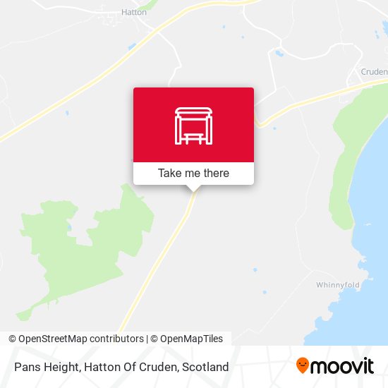 Pans Height, Hatton Of Cruden map