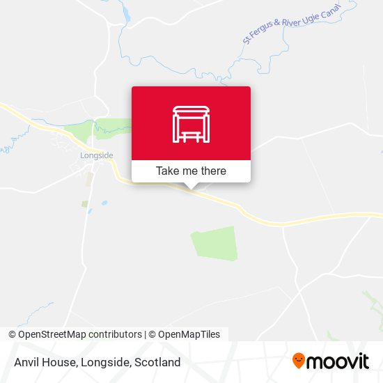 Anvil House, Longside map