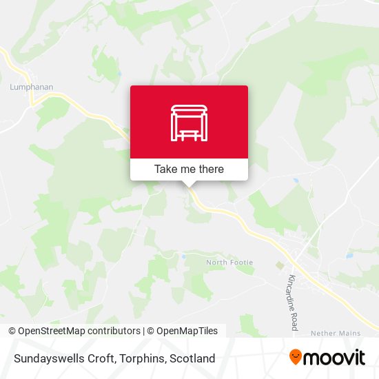 Sundayswells Croft, Torphins map