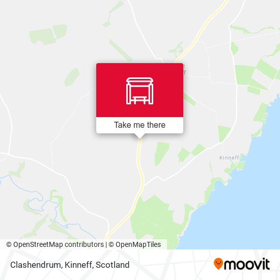Clashendrum, Kinneff map