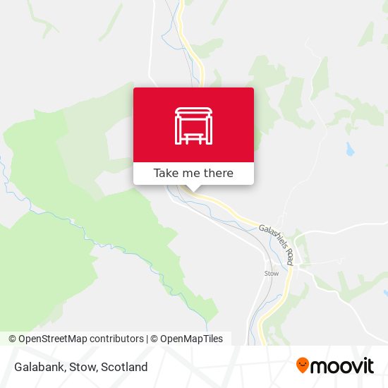 Galabank, Stow map