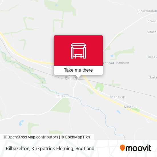 Bilhazelton, Kirkpatrick Fleming map