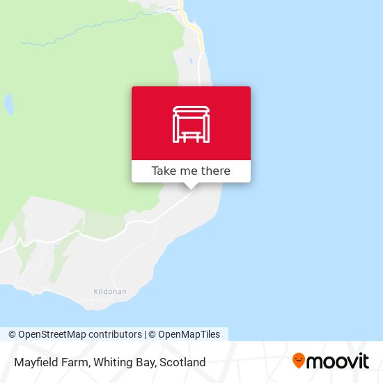 Mayfield Farm, Whiting Bay map