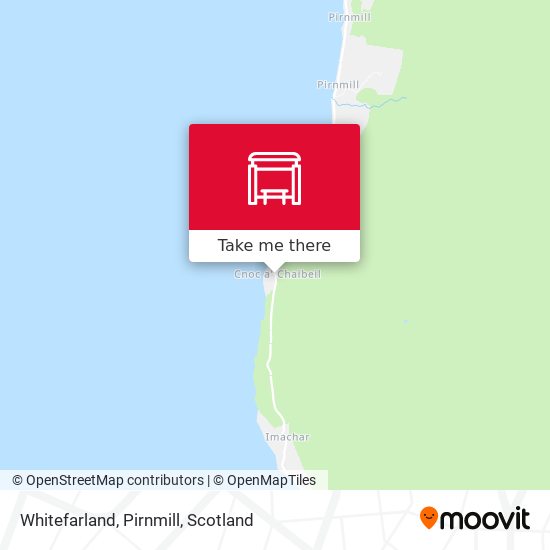 Whitefarland, Pirnmill map