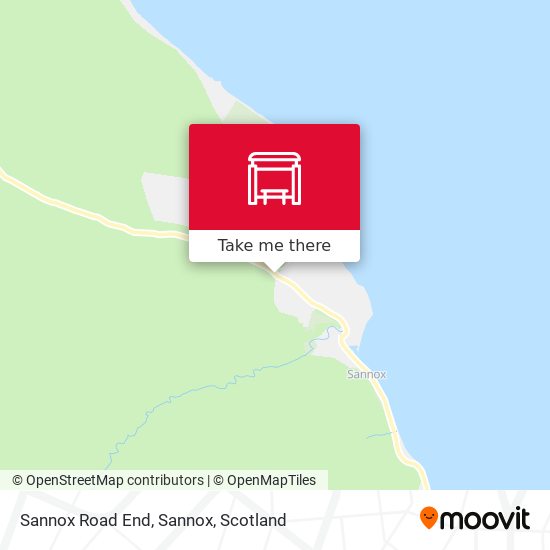 Sannox Road End, Sannox map