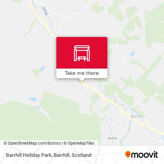 Barrhill Holiday Park, Barrhill map