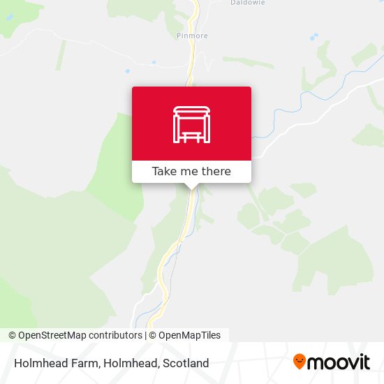 Holmhead Farm, Holmhead map