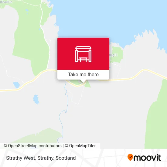 Strathy West, Strathy map