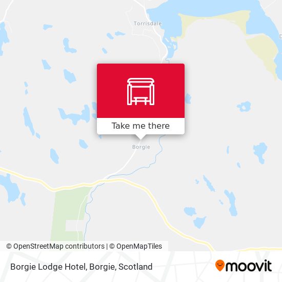 Borgie Lodge Hotel, Borgie map