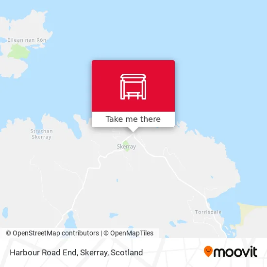 Harbour Road End, Skerray map