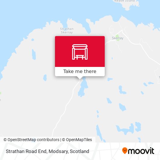 Strathan Road End, Modsary map