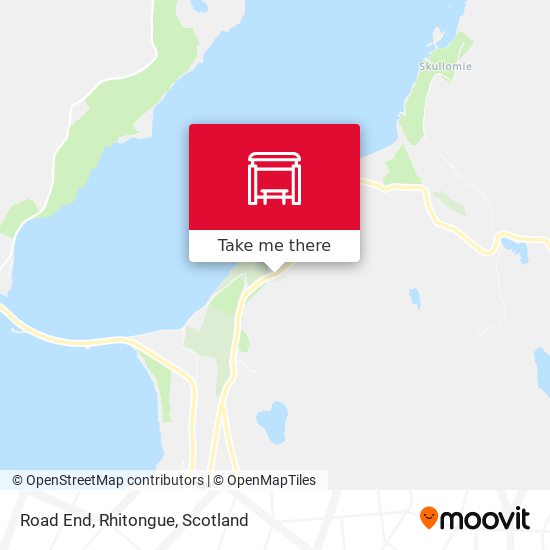 Road End, Rhitongue map
