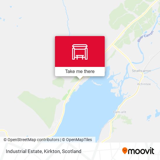 Industrial Estate, Kirkton map