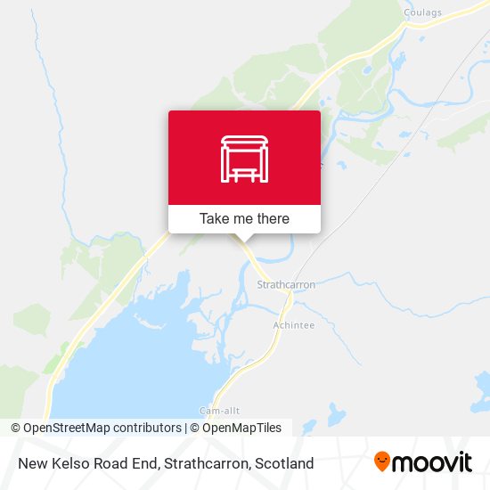 New Kelso Road End, Strathcarron map