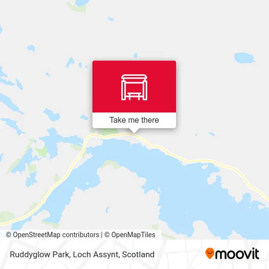 Ruddyglow Park, Loch Assynt map